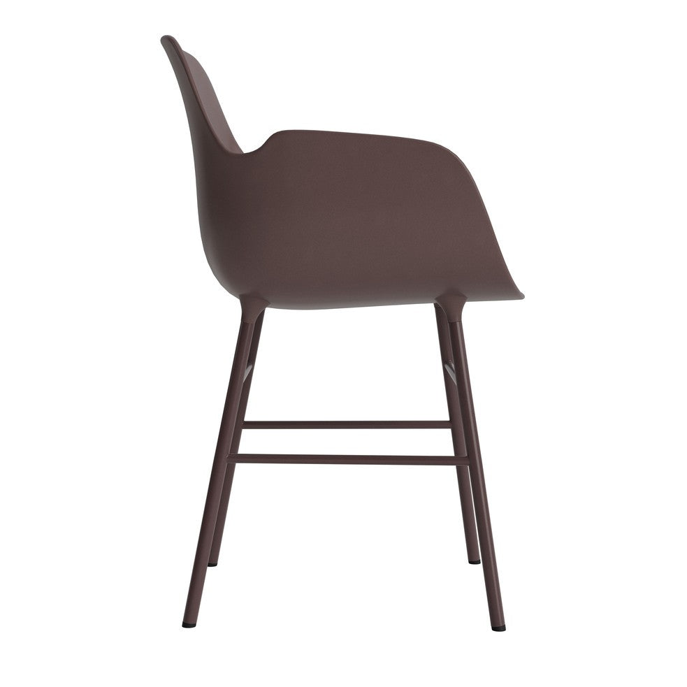 silla-brazos-form-marron-patas-metal-17893