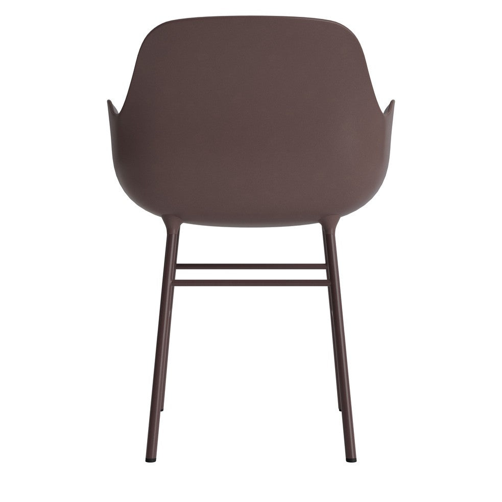 silla-brazos-form-marron-patas-metal-17893