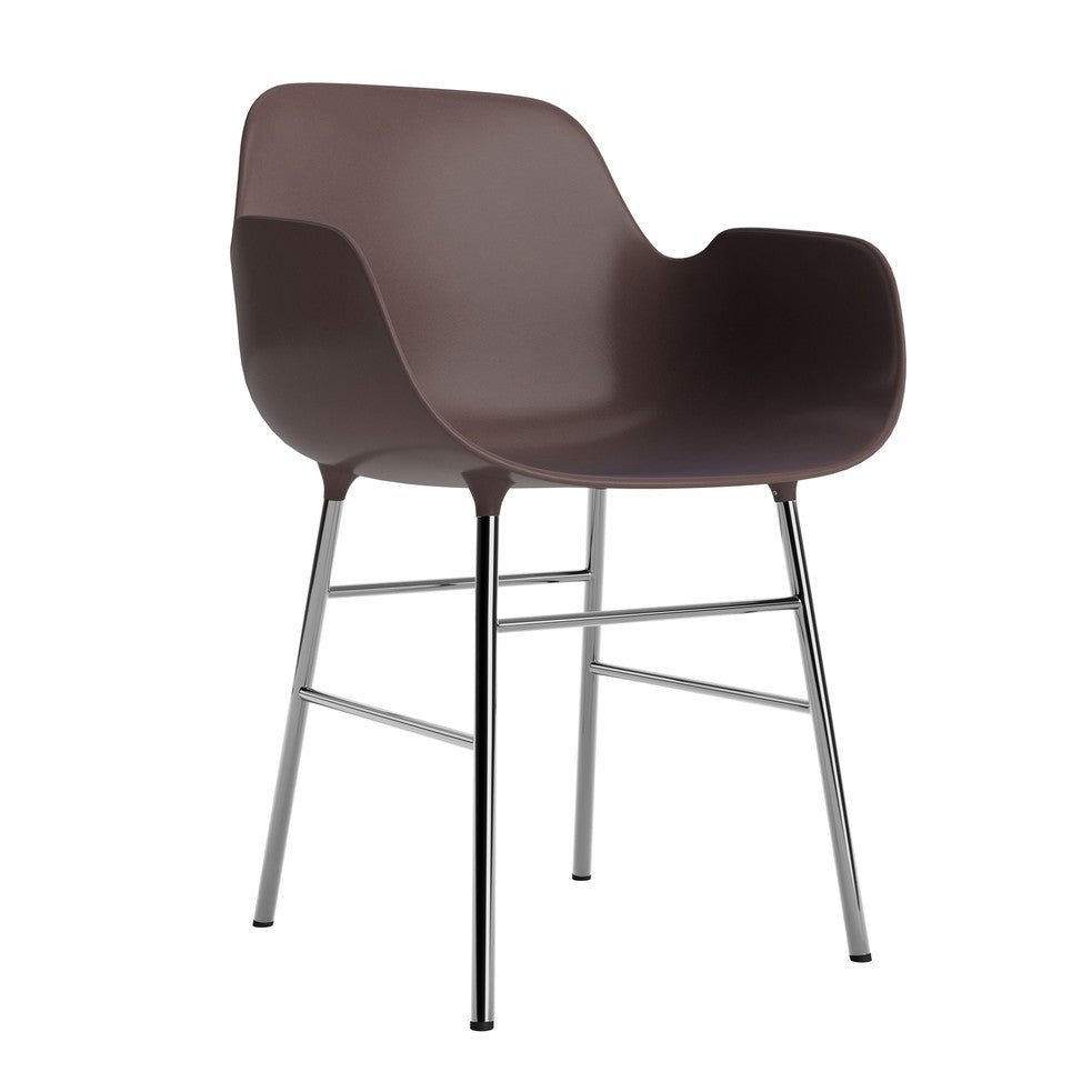silla-brazos-form-marron-patas-metal-17893