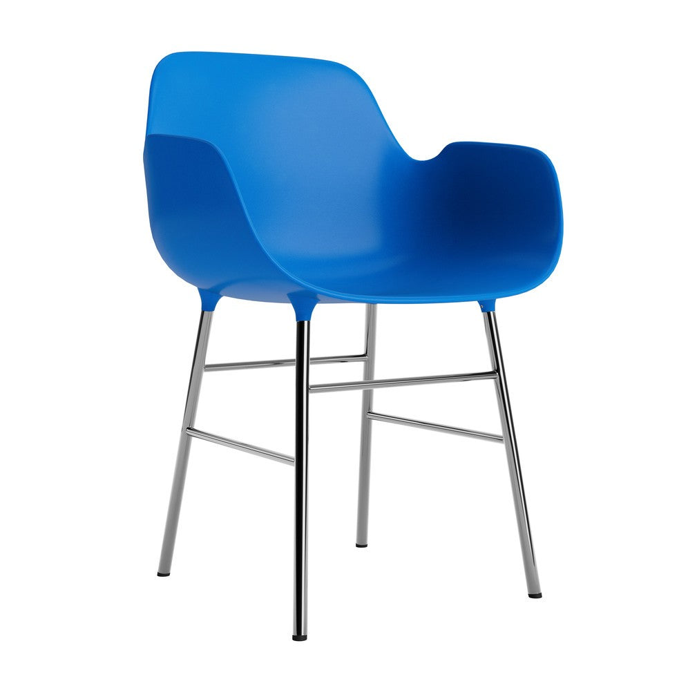 silla-brazos-form-azul-brillante-patas-metal-17895
