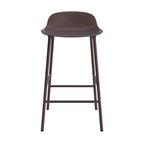 taburete-form-marron-patas-metal-65cm-17911