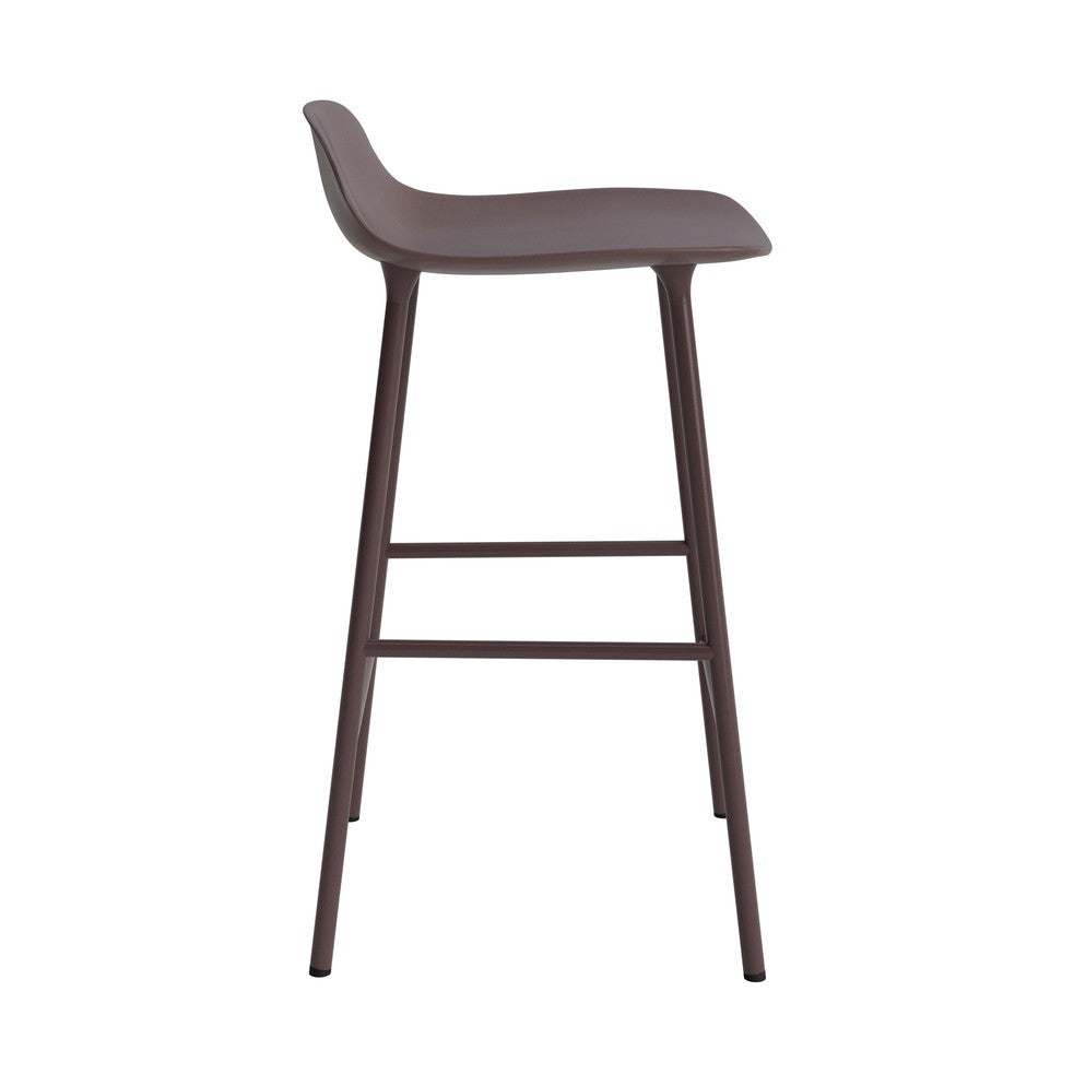 taburete-form-marron-patas-metal-65cm-17911