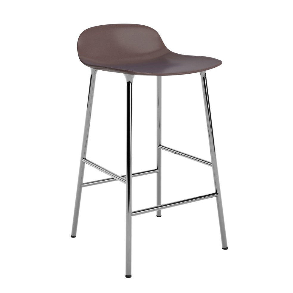 taburete-form-marron-patas-metal-65cm-17911