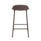 taburete-form-marron-patas-metal-65cm-17911