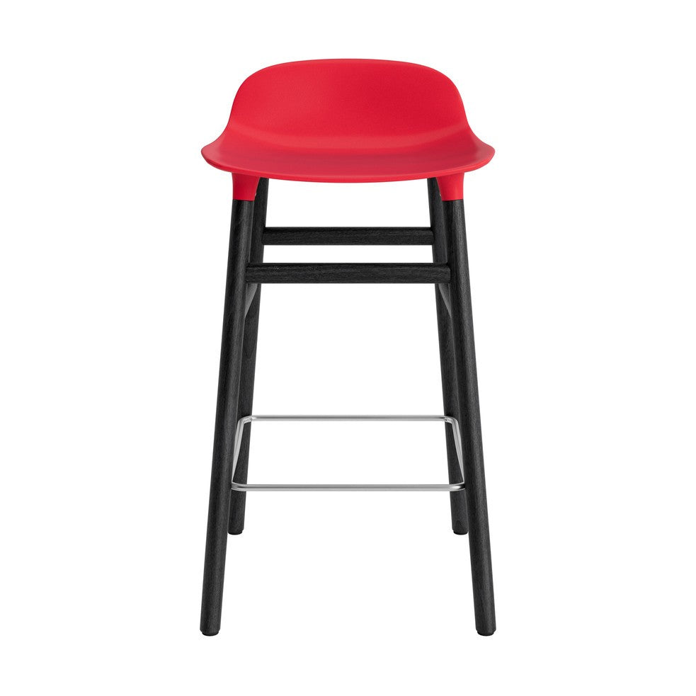 taburete-form-rojo-brillante-patas-madera-65cm-17919