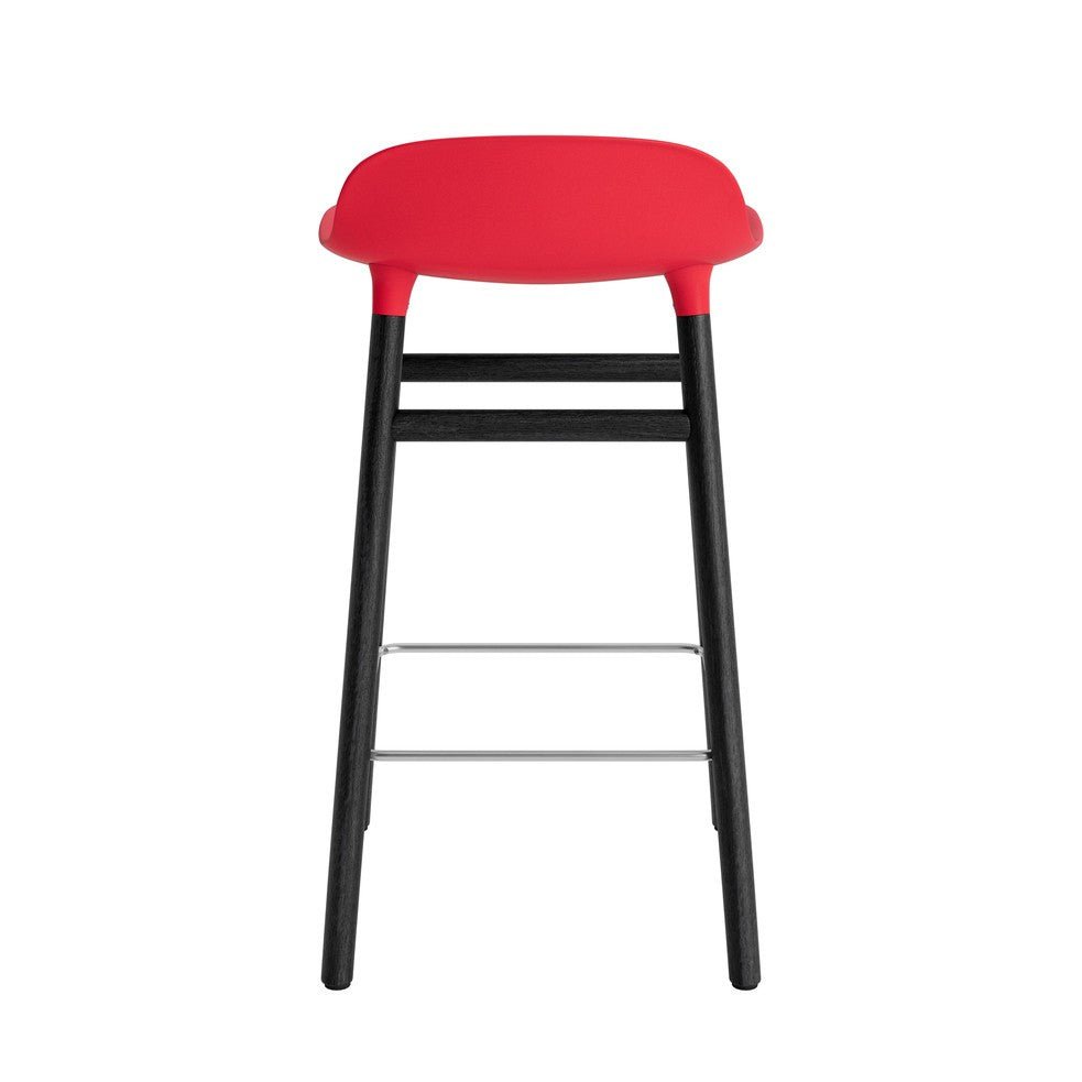 taburete-form-rojo-brillante-patas-madera-65cm-17919