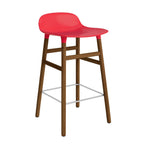 taburete-form-rojo-brillante-patas-madera-65cm-17919