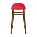 taburete-form-rojo-brillante-patas-madera-65cm-17919