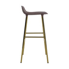 taburete-form-marron-patas-metal-75cm-17931