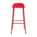 taburete-form-rojo-brillante-patas-metal-75cm-17932