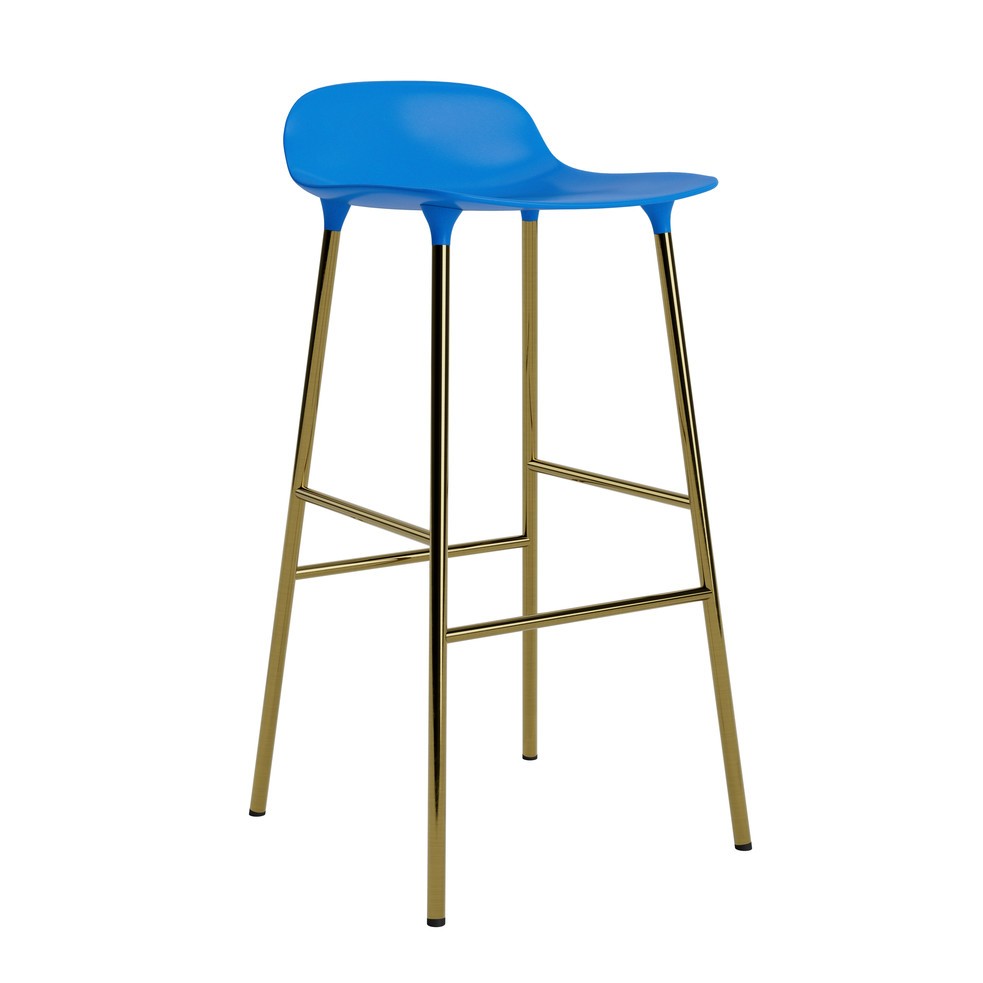 taburete-form-azul-brillante-patas-metal-75cm-17933