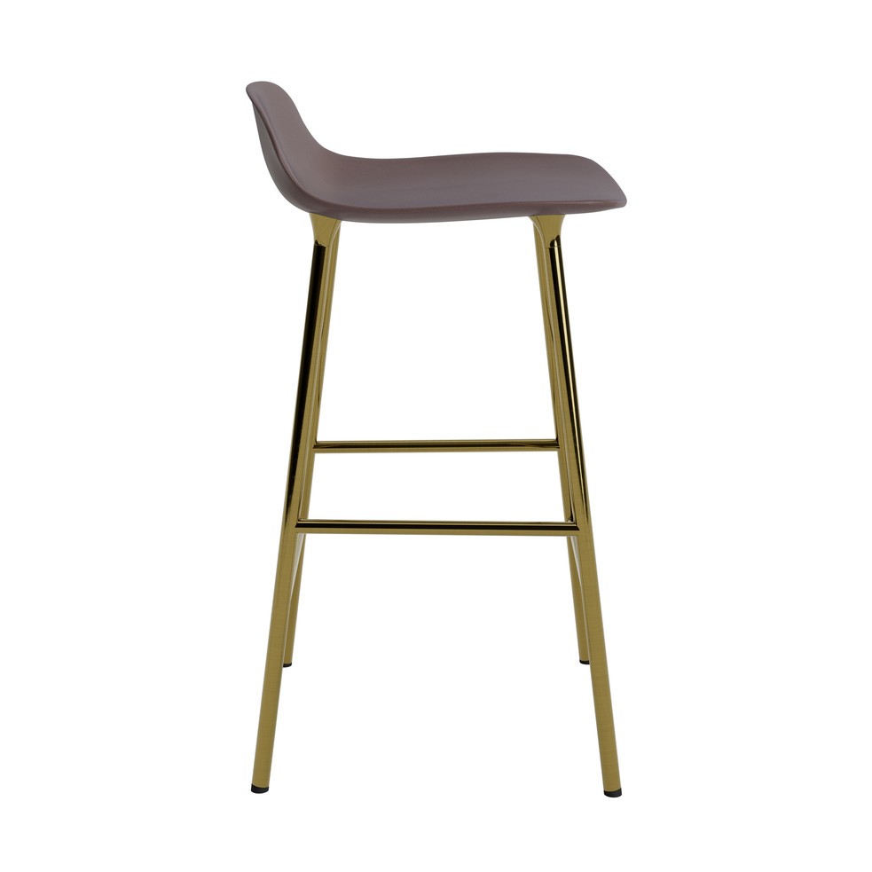 taburete-form-marron-patas-metal-65cm-17911