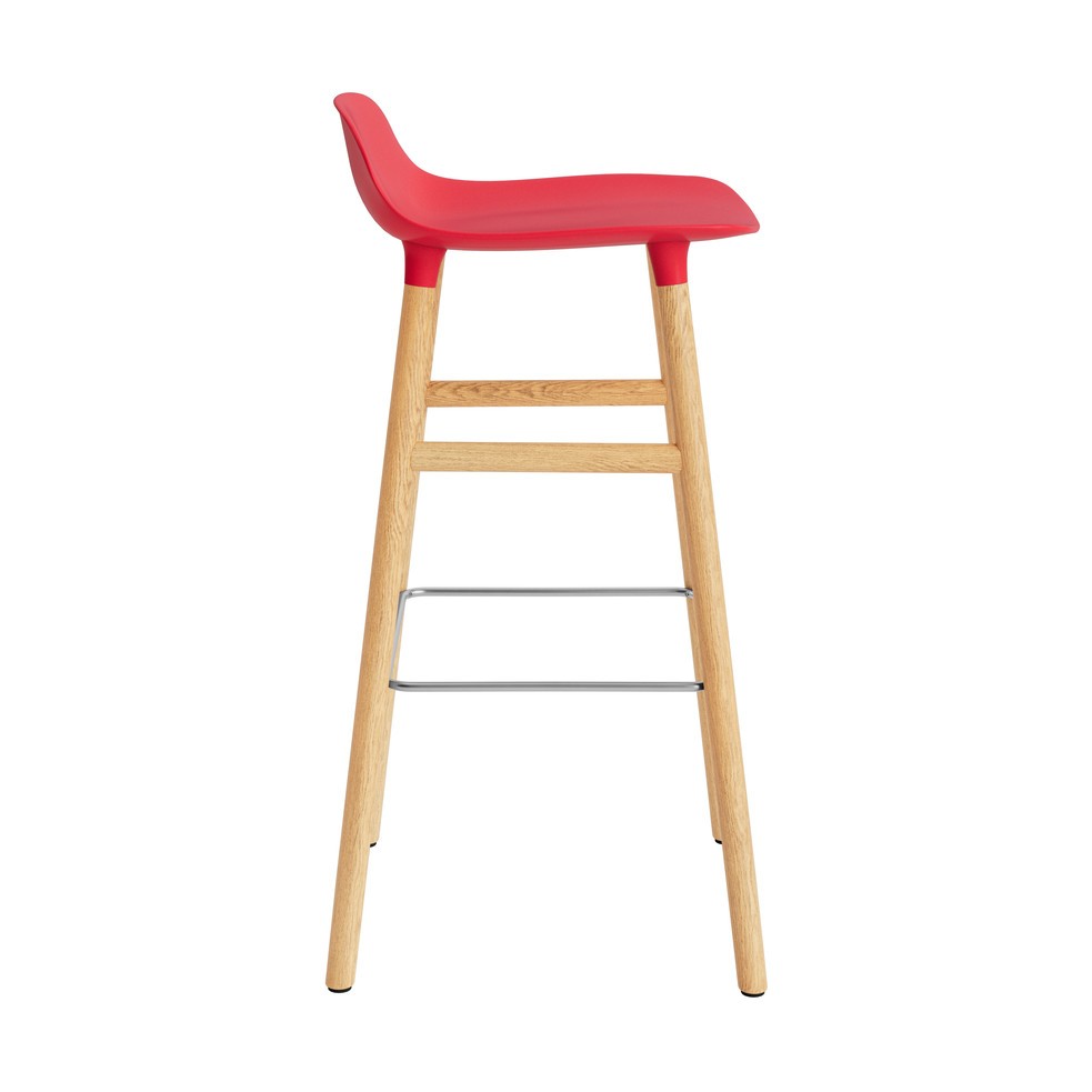 taburete-form-rojo-brillante-patas-madera-75cm-17938