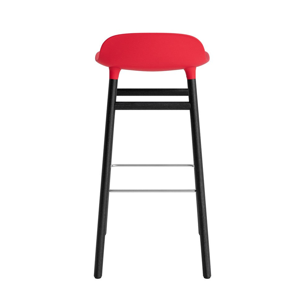 taburete-form-rojo-brillante-patas-madera-75cm-17938