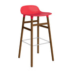 taburete-form-rojo-brillante-patas-madera-75cm-17938