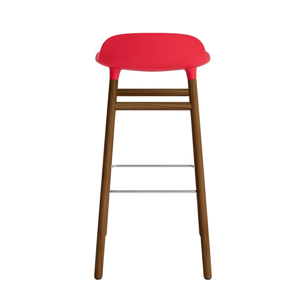 taburete-form-rojo-brillante-patas-madera-75cm-17938