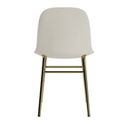 Silla Form Gris Claro Patas Metal
