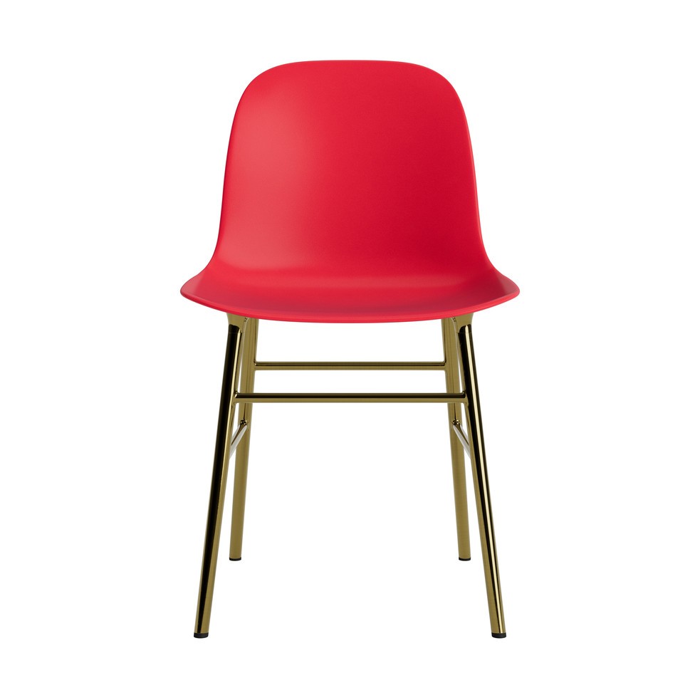 silla-form-rojo-brillante-patas-metal-17876