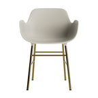 silla-brazos-form-gris-claro-patas-metal-17890