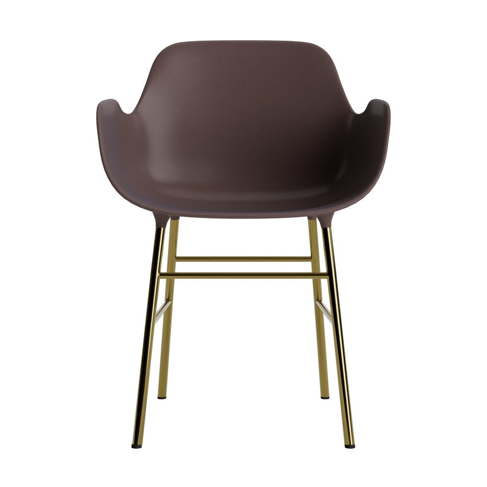 silla-brazos-form-marron-patas-metal-17893