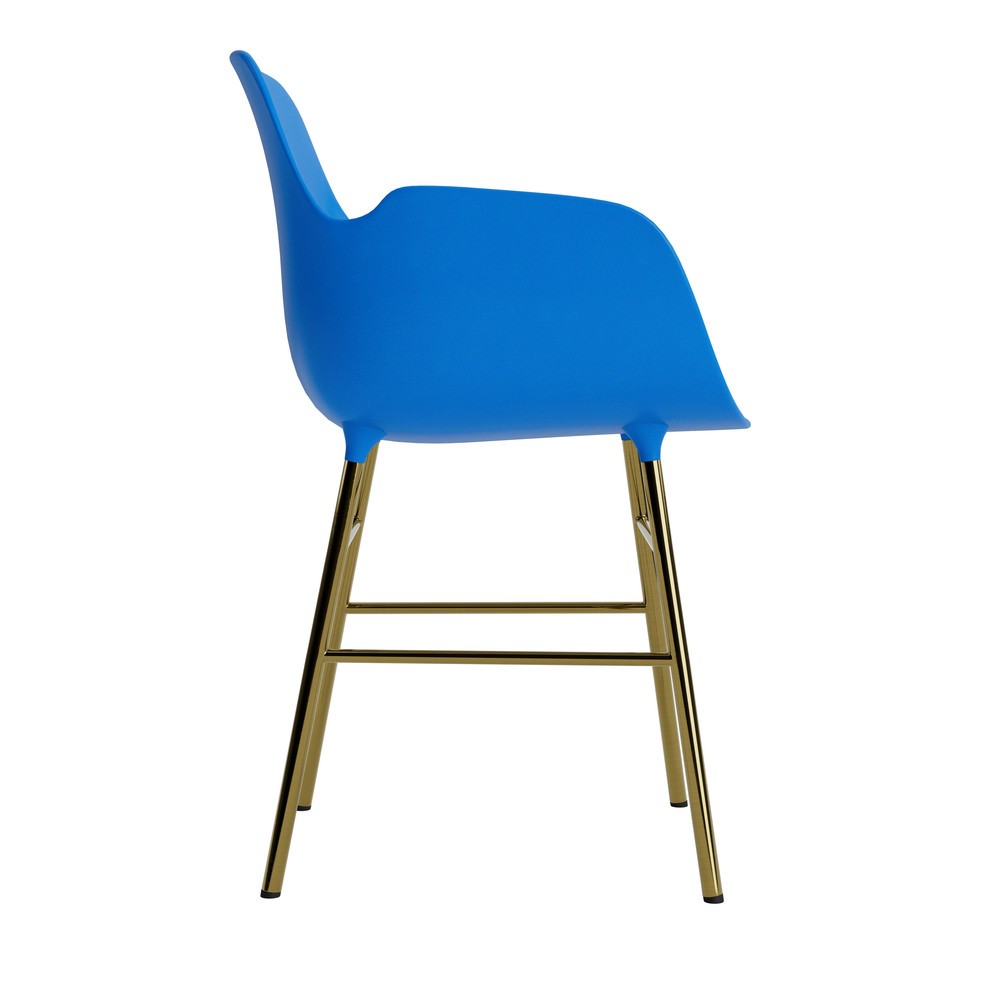 silla-brazos-form-azul-brillante-patas-metal-17895