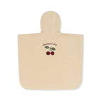 Poncho Towel | Terry Cherry Embroidery