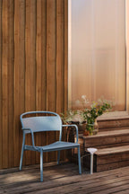 Sillón de acero Linear