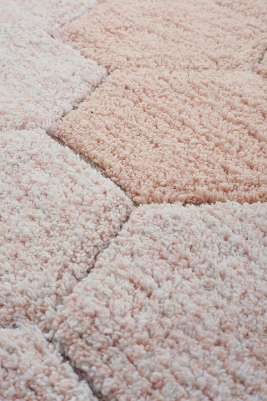 Alfombra Lavable | Honeycomb Rose