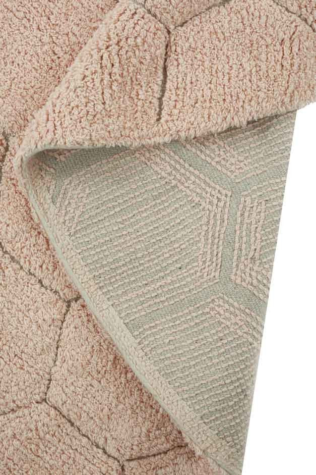Alfombra Lavable | Honeycomb Rose
