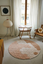 Tapis lavable | Honeycomb Rose