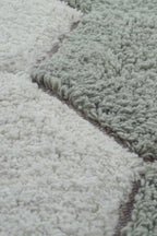 Tapis lavable | Honeycomb Blue Sage