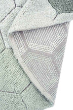 Tapis lavable | Honeycomb Blue Sage