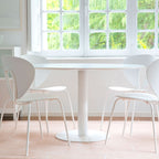 Mesa blanca Zero Ø120