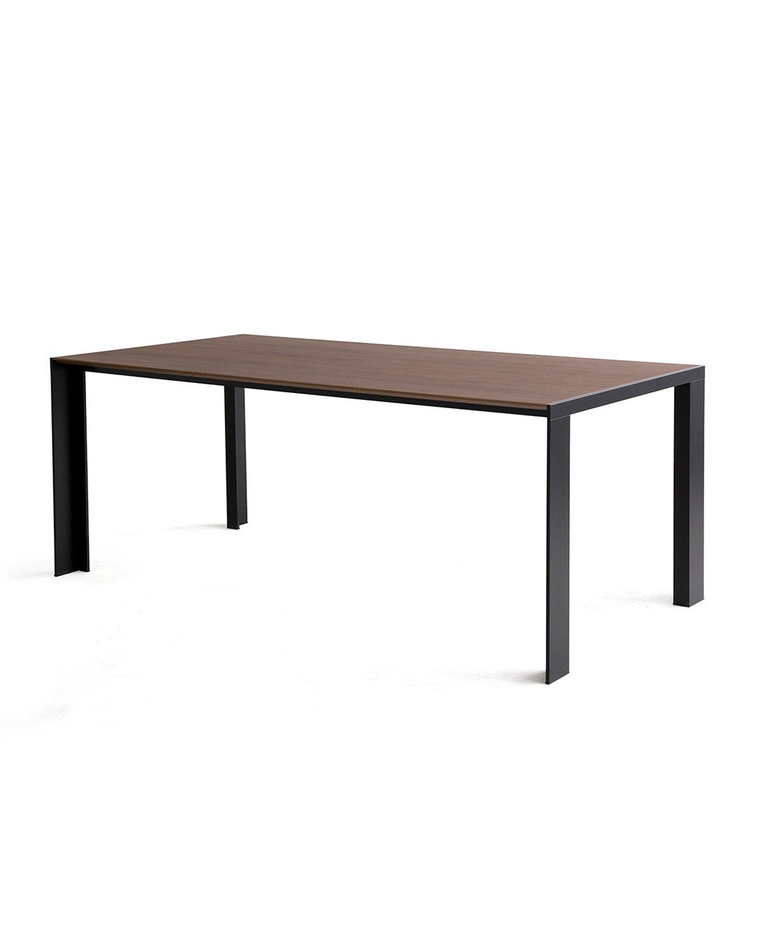 Mesa Deneb Nogal/Negro 90x160
