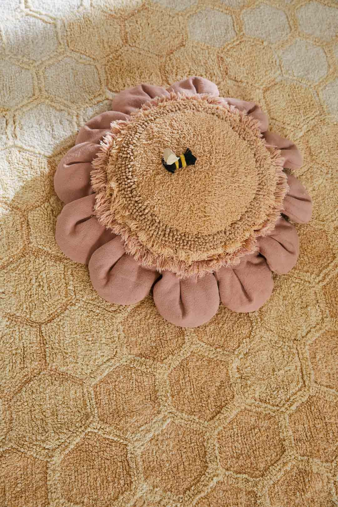 Cojín De Suelo | Pink Daisy