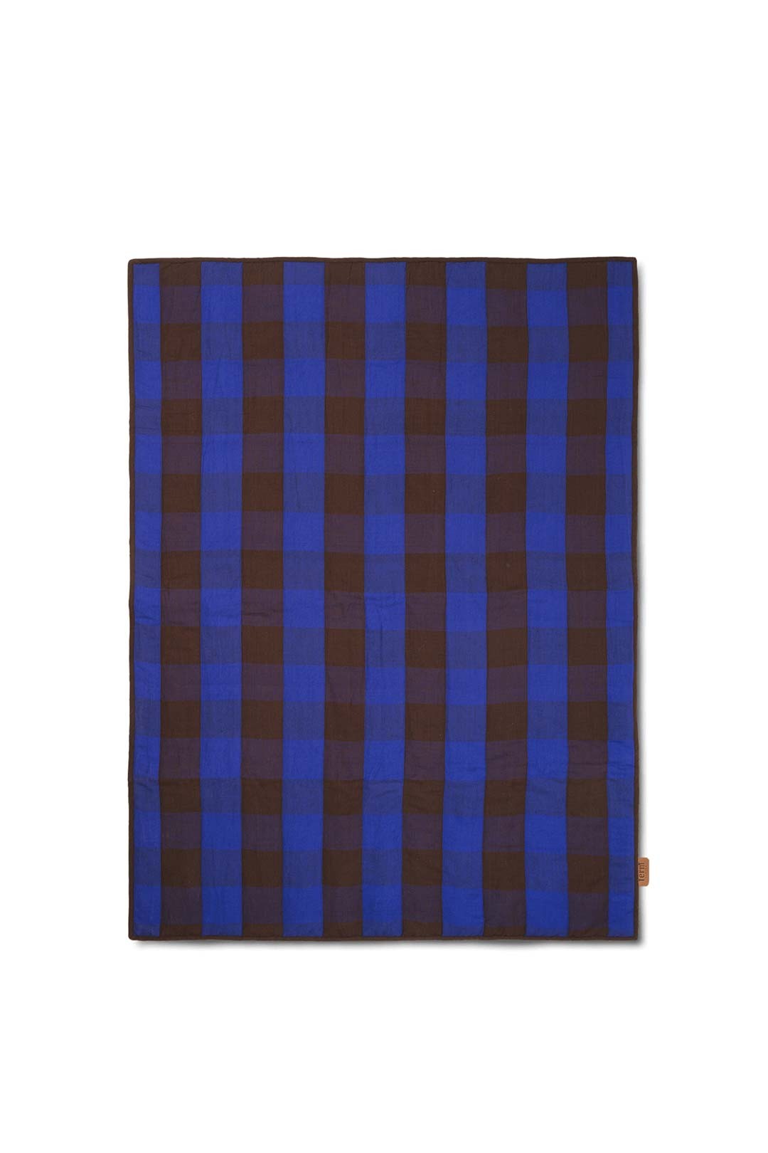 Manta acolchada Grand Choco/Azul