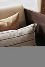 Cojín Calm Rectangular Camel/Negro