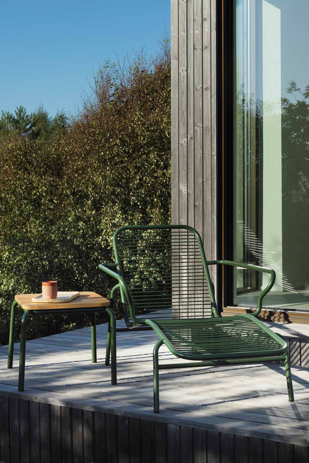 Chaise Longue Vig acero