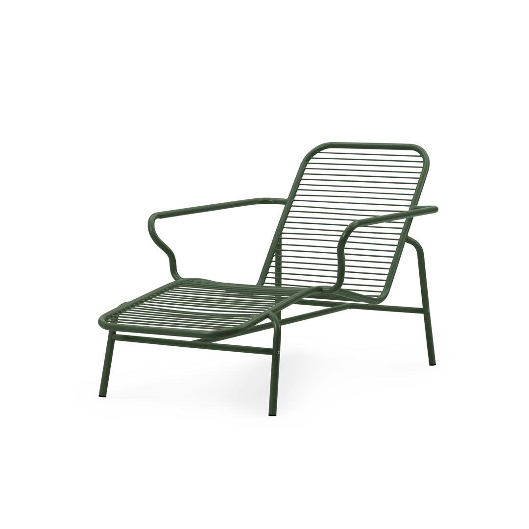 Chaise Longue Vig acero
