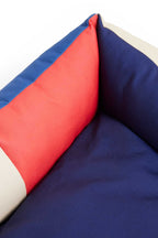 Cama para perros multicolor