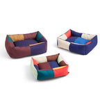 Cama para perros multicolor