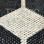 Alfombra Vinílica Anna Black 150x200
