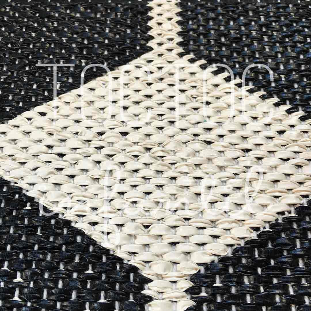 Alfombra Vinílica Anna Black 150x200