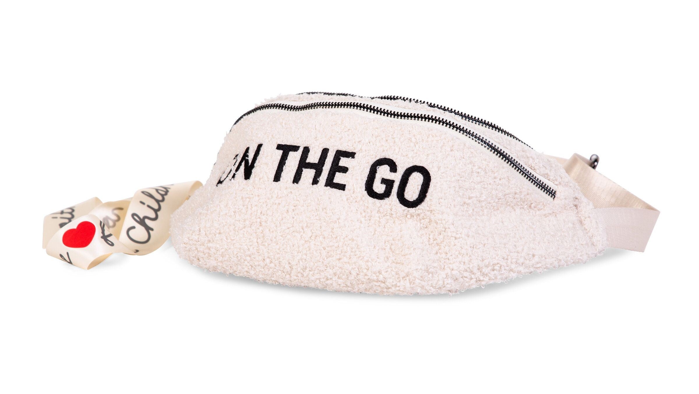 Riñonera On The Go Teddy Blanca