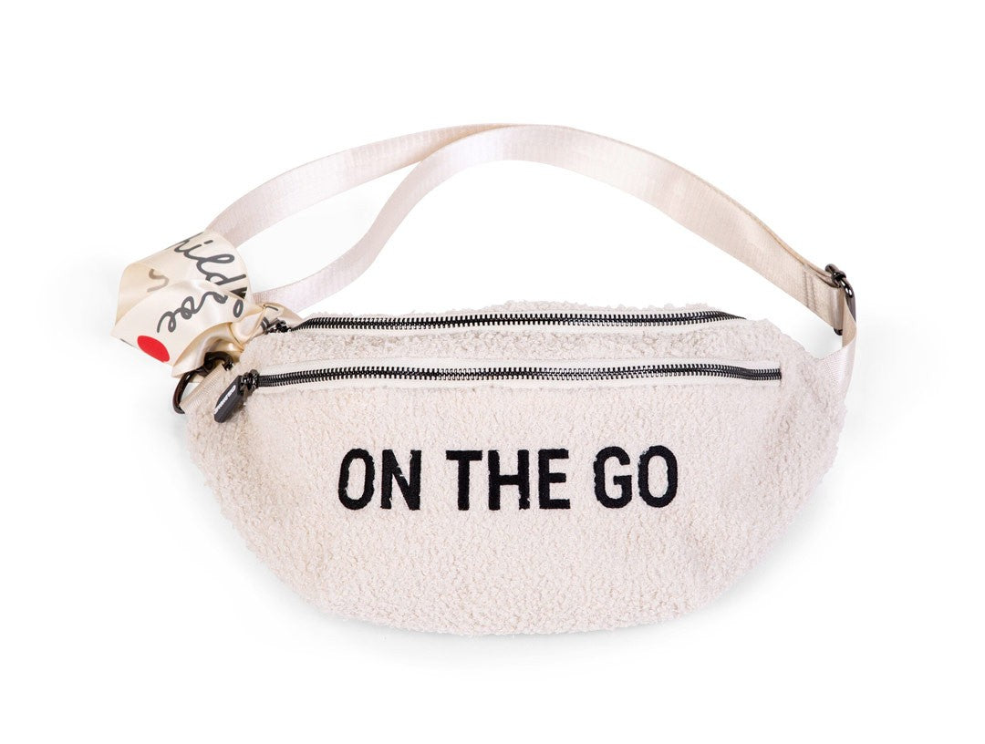 Riñonera On The Go Teddy Blanca