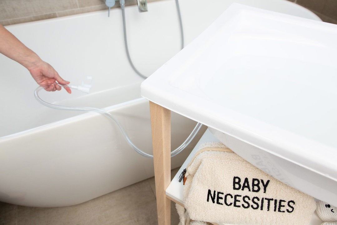 Mesa Cambiador Bañera + ruedas