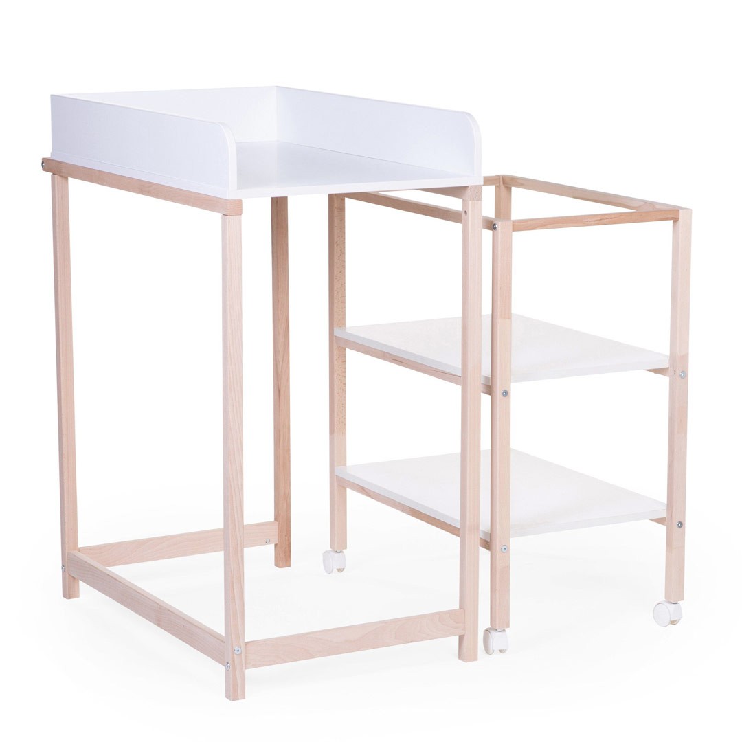 Mesa Cambiador Bañera + ruedas