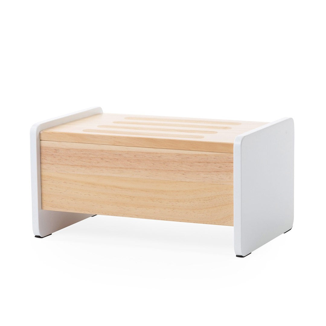 Taburete-Almacenaje de Madera