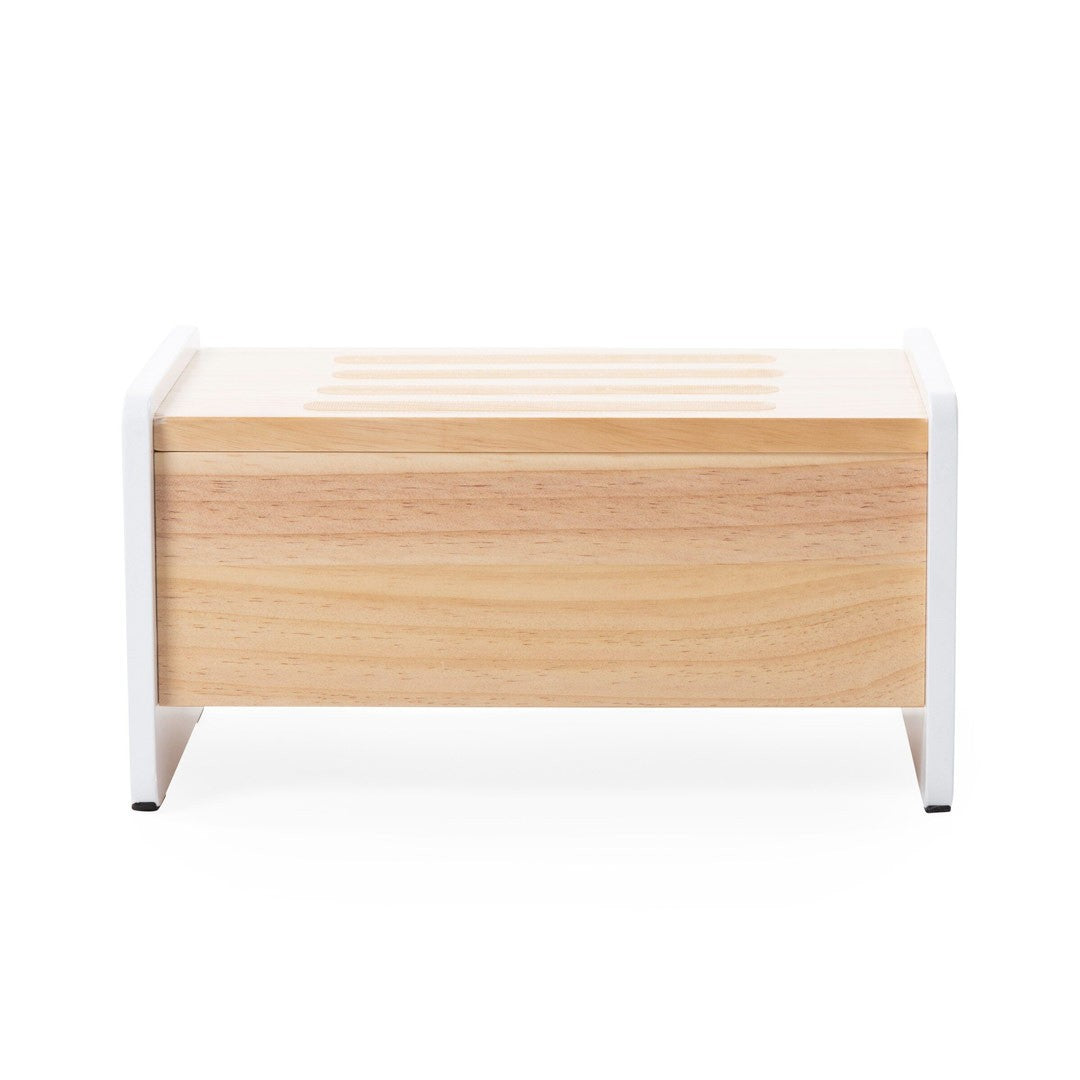Taburete-Almacenaje de Madera