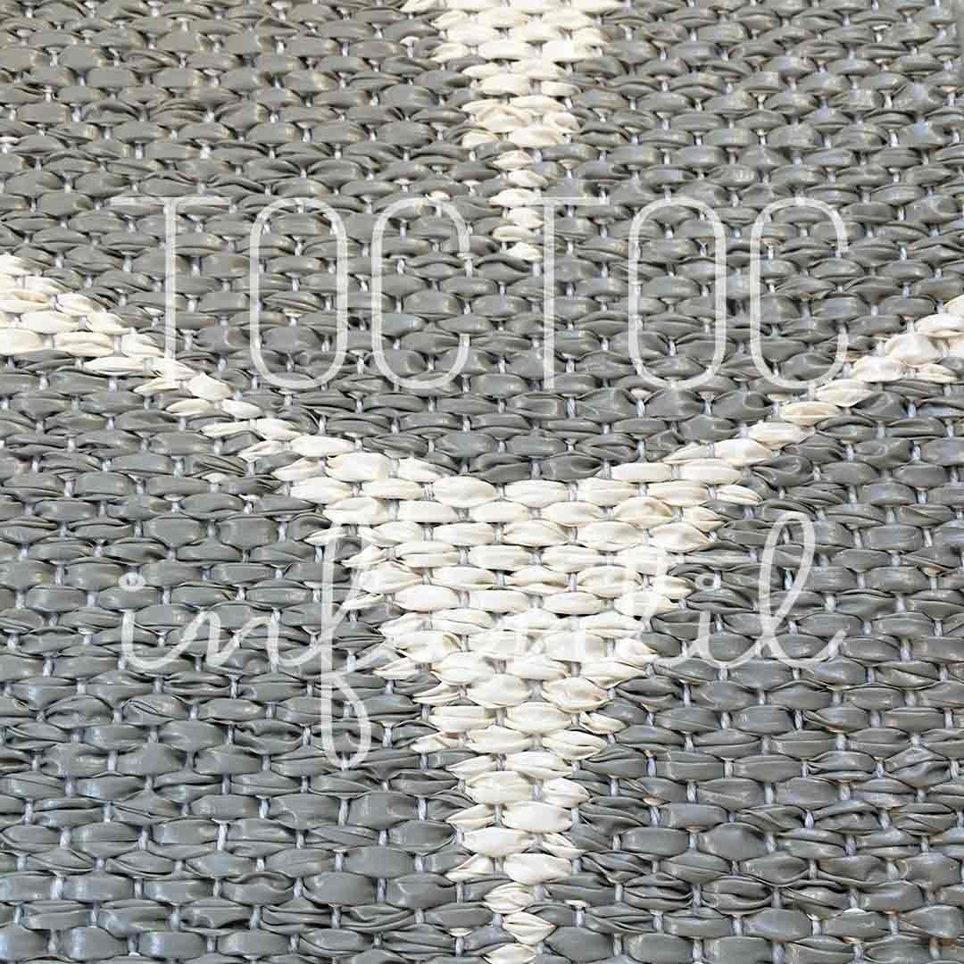 Alfombra Vinílica Karin Gris 150x200